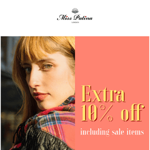 LAST DAYS: Enjoy an Extra 10% OFF Winter Sale