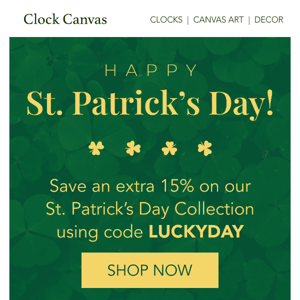 It's Your Lucky Day! 🍀