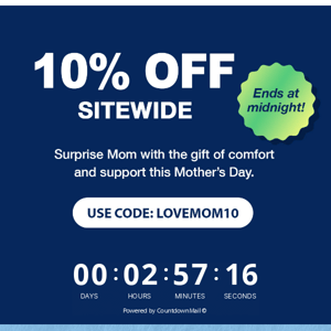 Last Chance to get 10% OFF