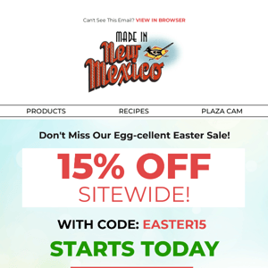 Hop Into Savings with 15% Off!