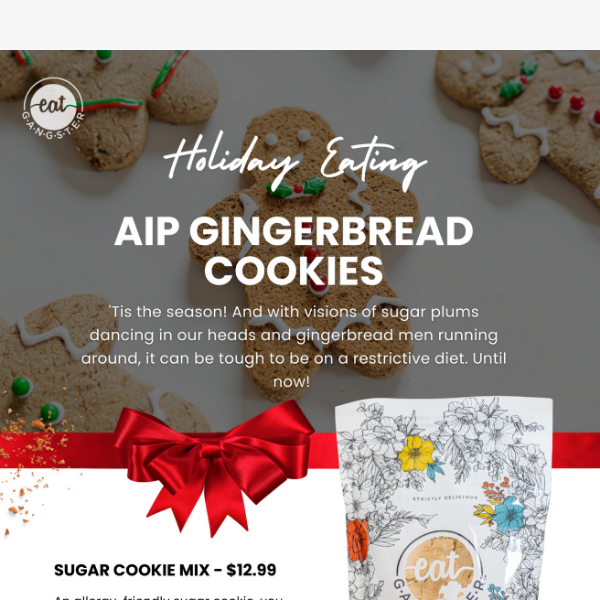 Festive Delight: AIP-Friendly Gingerbread Cookies Recipe for a Healthy Holiday Treat!