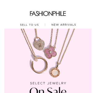 Select Jewelry on Sale!