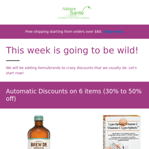 Crazy promotions this week!