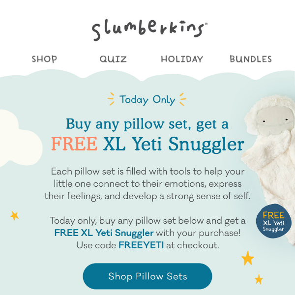 FREE XL Yeti Snuggler 💜