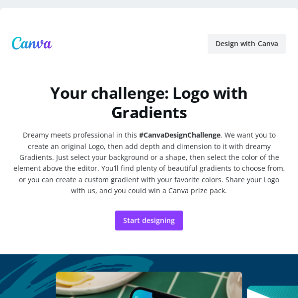 Design a Logo, then make it dreamy. #CanvaDesignChallenge