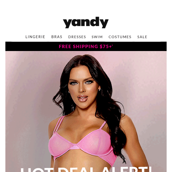 Yandy.com  Push up bra, Pink bra, Bra