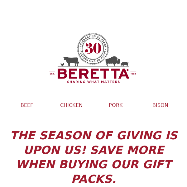 🥩🍗THE ULTIMATE BERETTA GIFT GUIDE🍗🥩