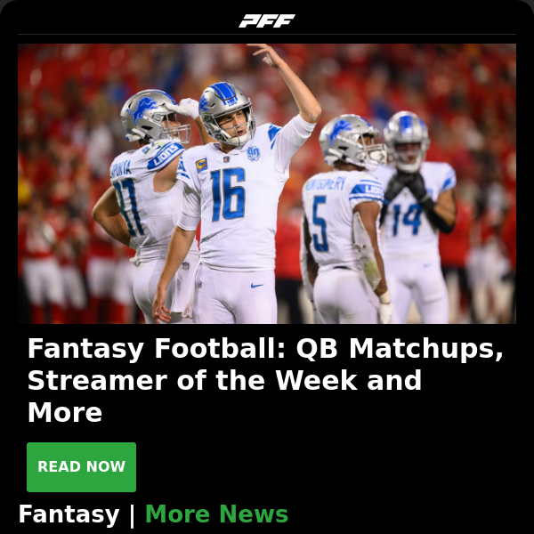 Fantasy Football: Time to panic or Week 4 antic?