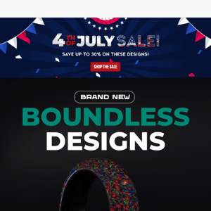New Boundless Rings Just Dropped!