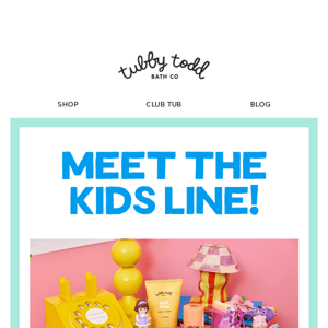 Introducing: The Kids Line!