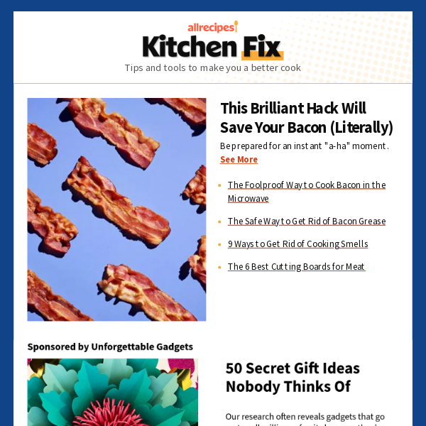 This Brilliant Hack Will Save Your Bacon (Literally)