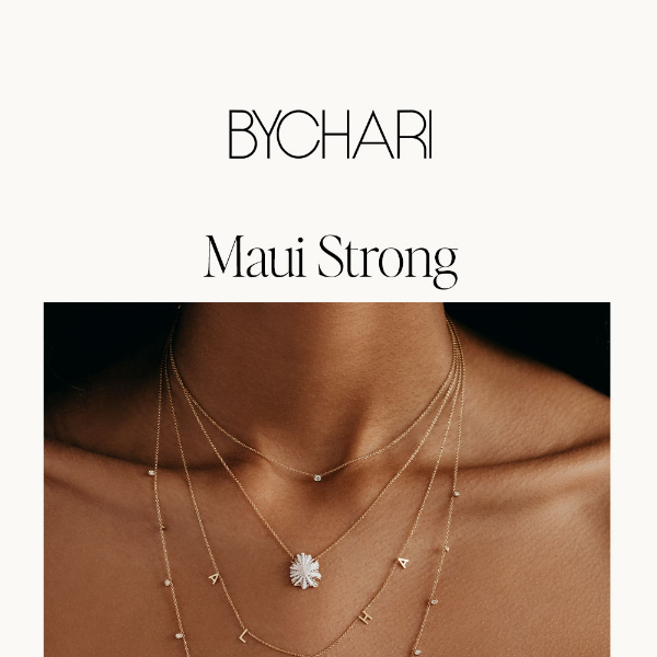 We're Donating 100% Of Aloha Necklace Proceeds