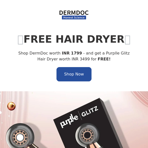 A free hair dryer? 💁🏻‍♀️ Click to know how to get it...