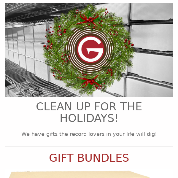 GrooveWasher Holiday Gifts!