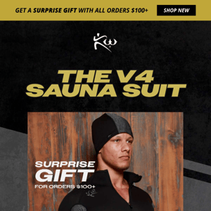 Discover The NEW V4 Sauna Suit