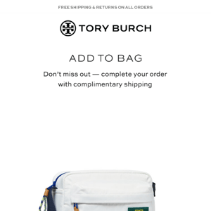 Tory Burch, still interested in the Ripstop Cross Body?
