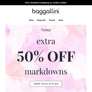 Spring-Worthy Styles 💐 Extra 50% off Markdowns