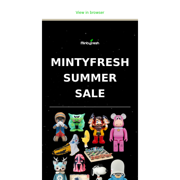 🚨 SUMMER SALE 🚨 - Bearbrick - Superplastic - Fools Paradise, Sofubi, Mighty jaxx and 600+ items!