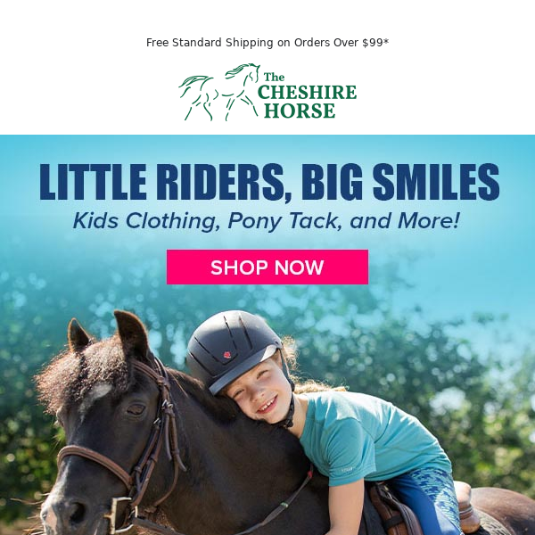 Let Us Help You Outfit Junior Riders & Ponies