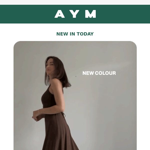 Audrey Midi Dress in Organic Bamboo – AYM
