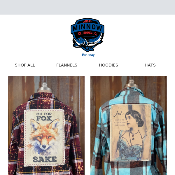 Two New Limited Edition Flannel Releases