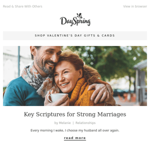 Key Scriptures for Strong Marriages