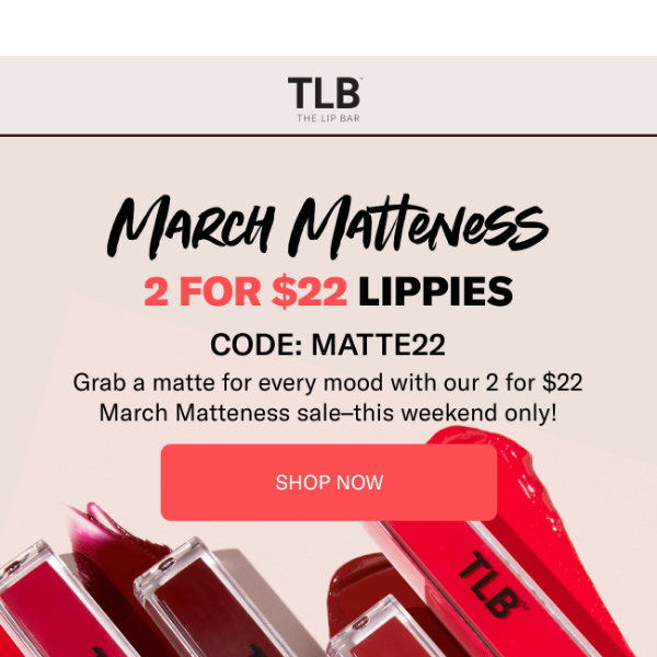 March Matteness 2 for $22 Starts NOW 🫦