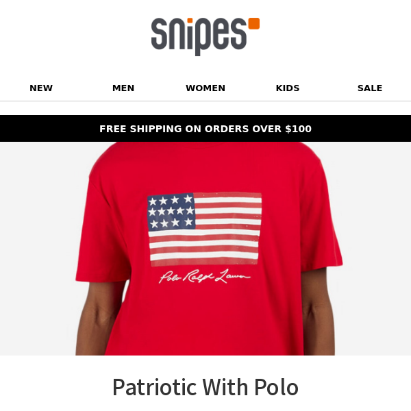 Polo Patriotic Styles At 25% Off!