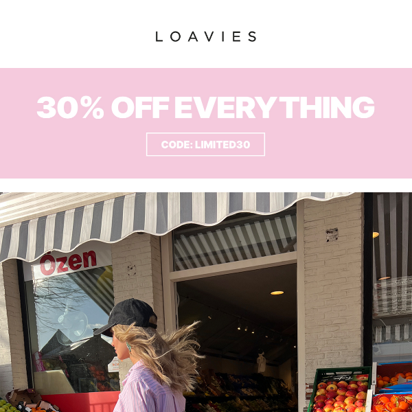 NEW |  Colourful Aesthetics + 30% OFF EVERYTHING