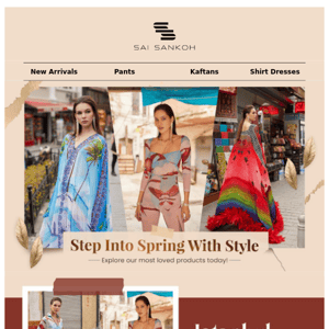 Step Into Spring With Style  Sai Sankoh