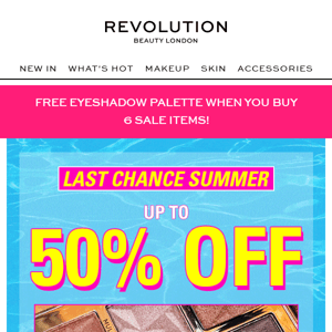 LAST CHANCE to shop the Summer Sale☀