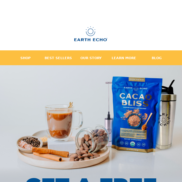 🍫 Get A FREE Cacao Bliss Starter Kit 🍫