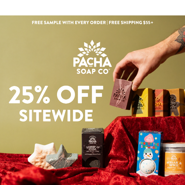 25% Off Sitewide