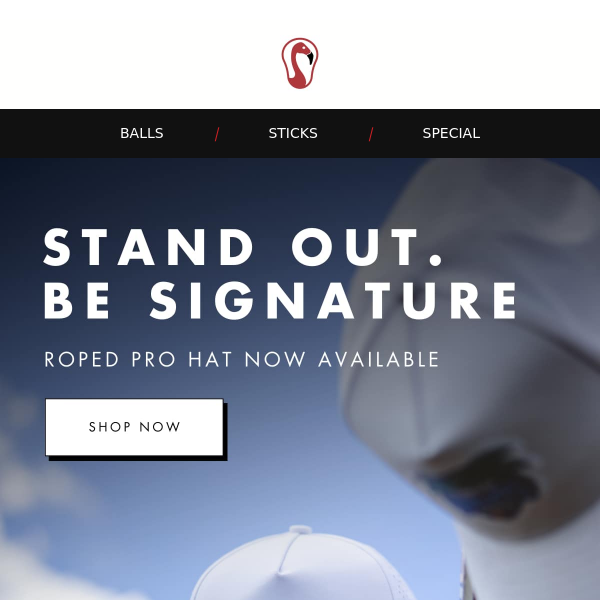 Heads Up! Signature's New Roped Pro Hat is Here