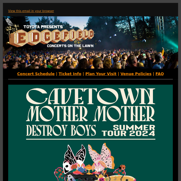 NEW SHOW: Cavetown & Mother Mother