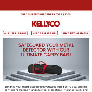 Protect Your Detector with our Ultimate Carry Bag!