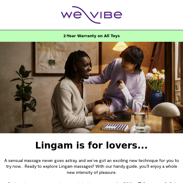 Your Guide To Lingam Massage 💕 We Vibe