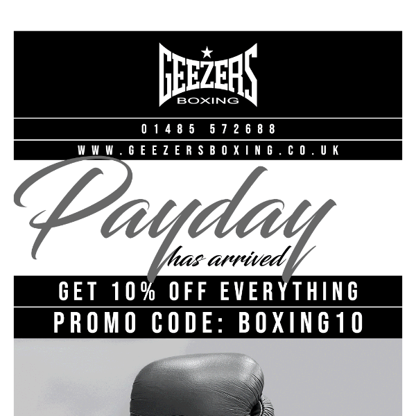 Pay weekend is here! Get 10% off everything until Sunday!