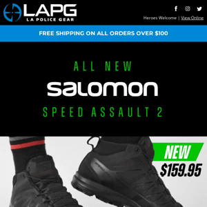 Shop the all new Salomon Speed Assault 2