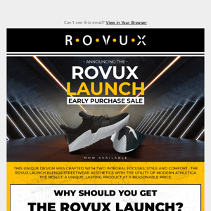 Announcing The ROVUX Launch!