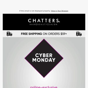 Door Crasher Alert 🚨 Cyber Monday Savings Inside