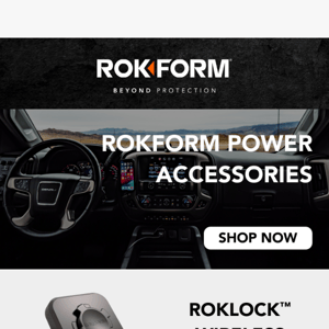 🔋 Rokform Power Accessories — Stay Charged