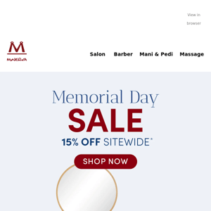 Memorial Day Sale STARTS NOW 🇺🇲