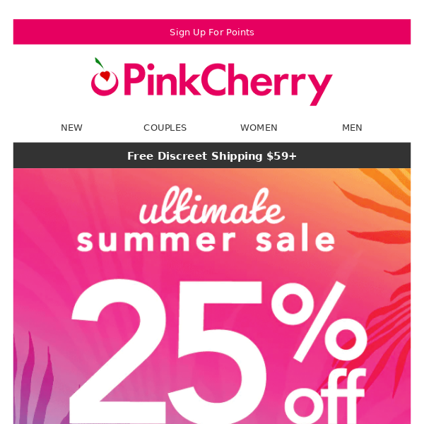 Ultimate Summer Sale ☀️🕶️ Coupon Code Inside! Pink Cherry