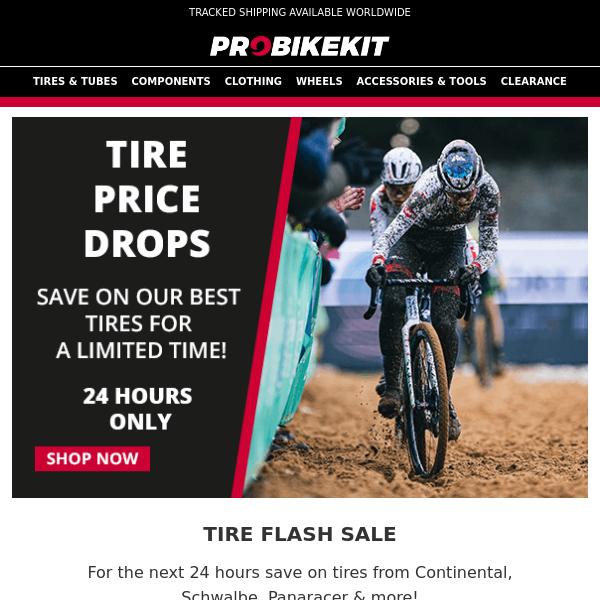 24 Hour Tire Sale is now Live!