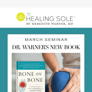 [SEMINAR] Register for an Exclusive Look at Dr. Warner’s New Book