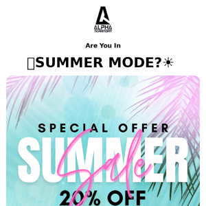 ☀️ Did You Hear About Our Summer Sale?