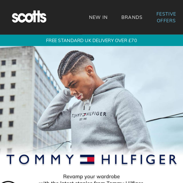 Revamp your wardrobe with Tommy Hilfiger 👉 - Scotts