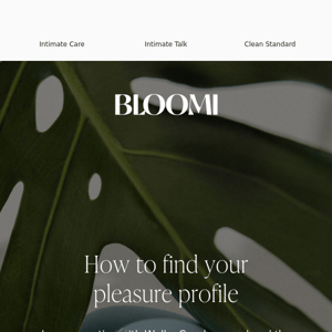 Find your Pleasure Profile