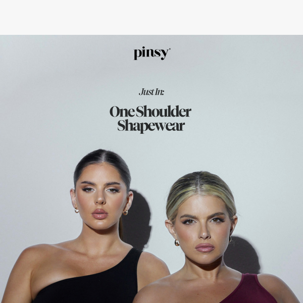 NEW ARRIVAL: One Shoulder Shapewear